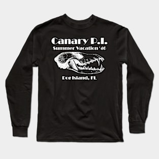 Canary P.I. - The Dreaded Drive-In Of Dog Island Long Sleeve T-Shirt